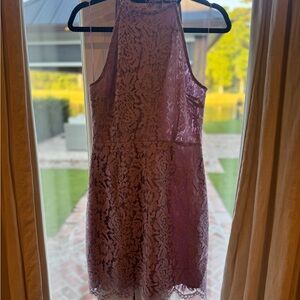 BB Dakota Lavender Lace Dress